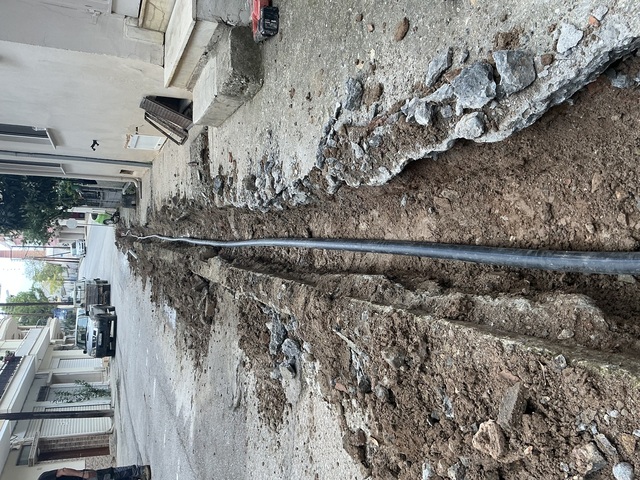 Επιδιόρθωση βλάβης -  οδός Βάρναλη